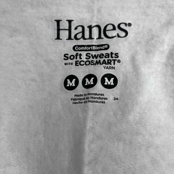 White Zip Up hoodie - Picture 3 of 4